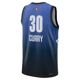 Muške NBA Dres All-Star 2023 Team 1 Stephen Curry 30 Nike Plava Swingman
